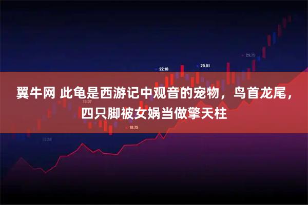 翼牛网 此龟是西游记中观音的宠物，鸟首龙尾，四只脚被女娲当做擎天柱